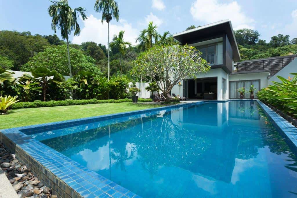 Private pool villa at Baan Yamu Residences in Ban Pa Khlok