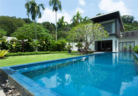 Private pool at Baan Yamu Private Villa in Phuket