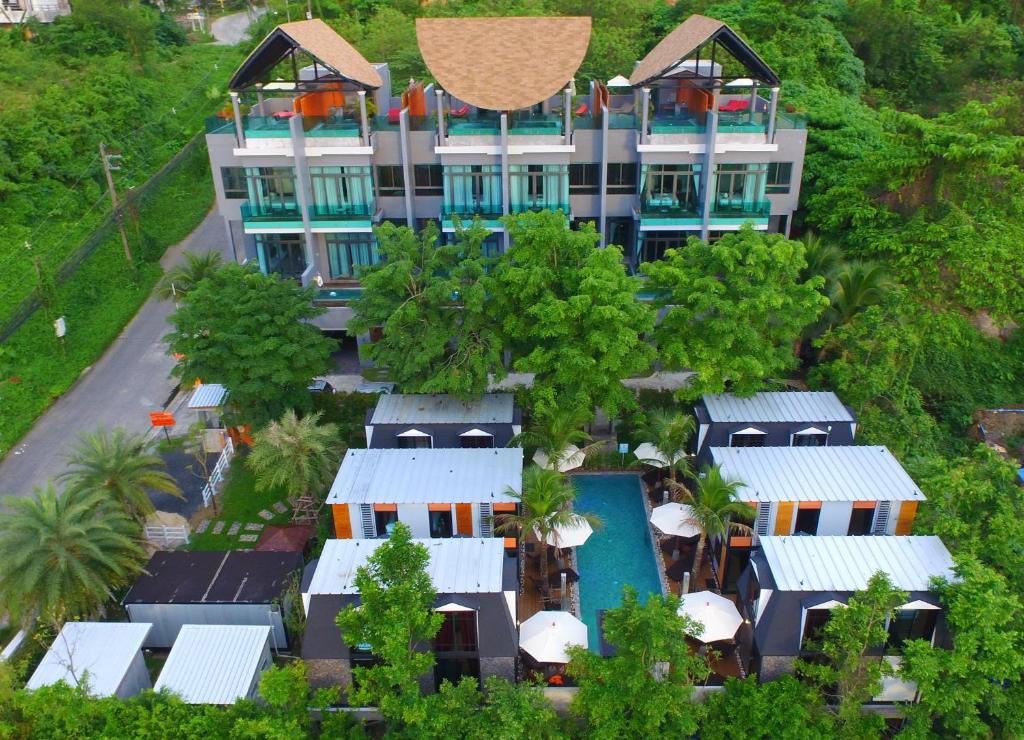 Top exterior view villa at SHA Extra Plus in Patong Beach