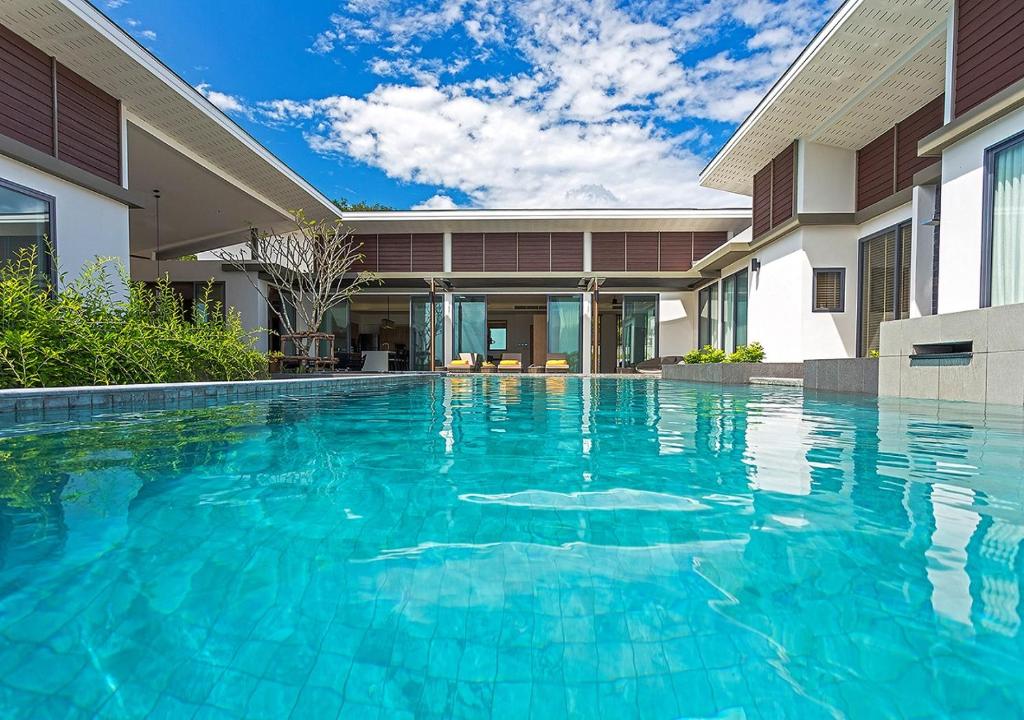 Exterior view with private pool at Casabay Luxury Villas in Phuket