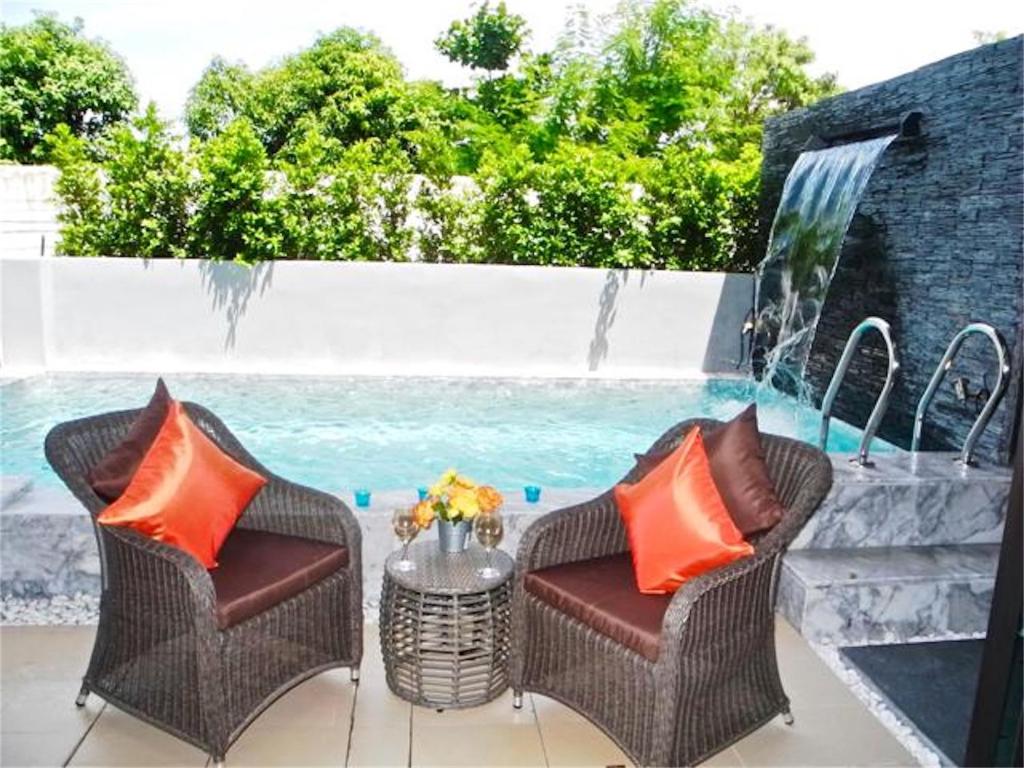 Private pool with chair at COCO in Chalong