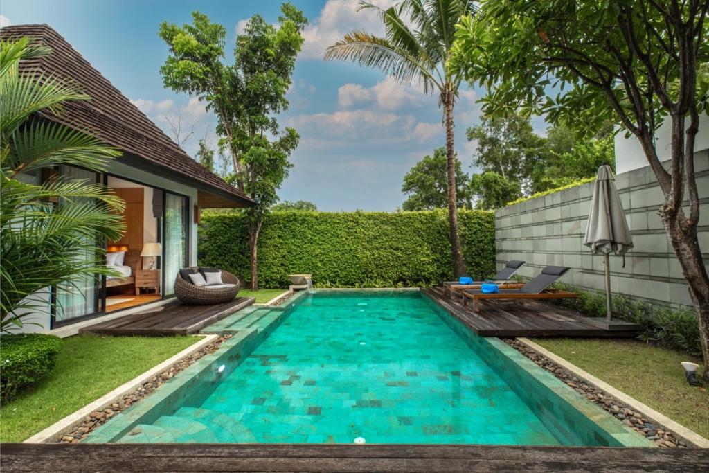 Private pool at Anchan Villas in Phuket