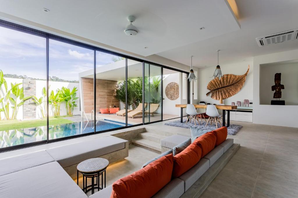 Pool villa in Cocoon complex, 5 minutes to Nai Thon beach