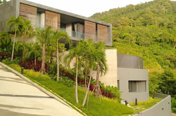 Exterior view surrounding mountain at The Cube Kalim in Patong Beach