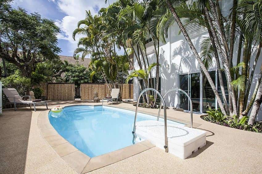 Private pool at villa jungle in Kamala Beach