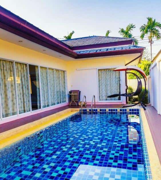 Private pool at Villa in Bang Tao Beach