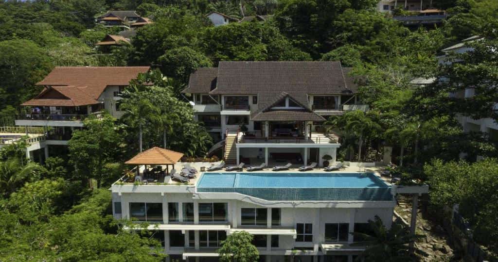 Roof top pool at Yoosook Villa in Patong Beach